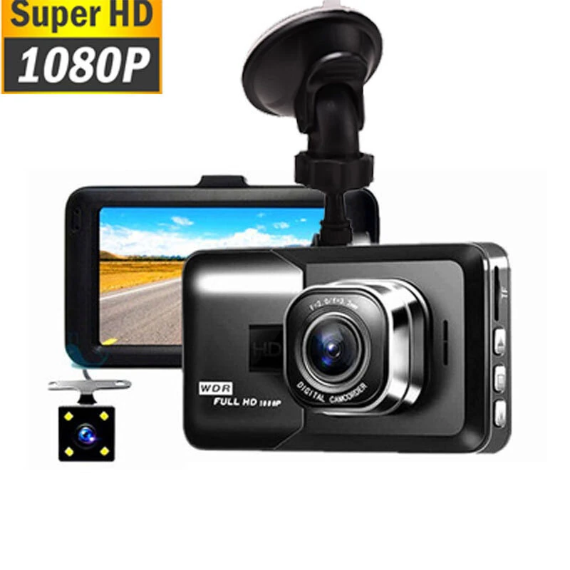 3,0 Zoll HD 1080P Dashcam Videoaufnahme Fahrtenrekoderder Rückfahrbild Parküberwachung Bewegungserkennung Schleifenaufna