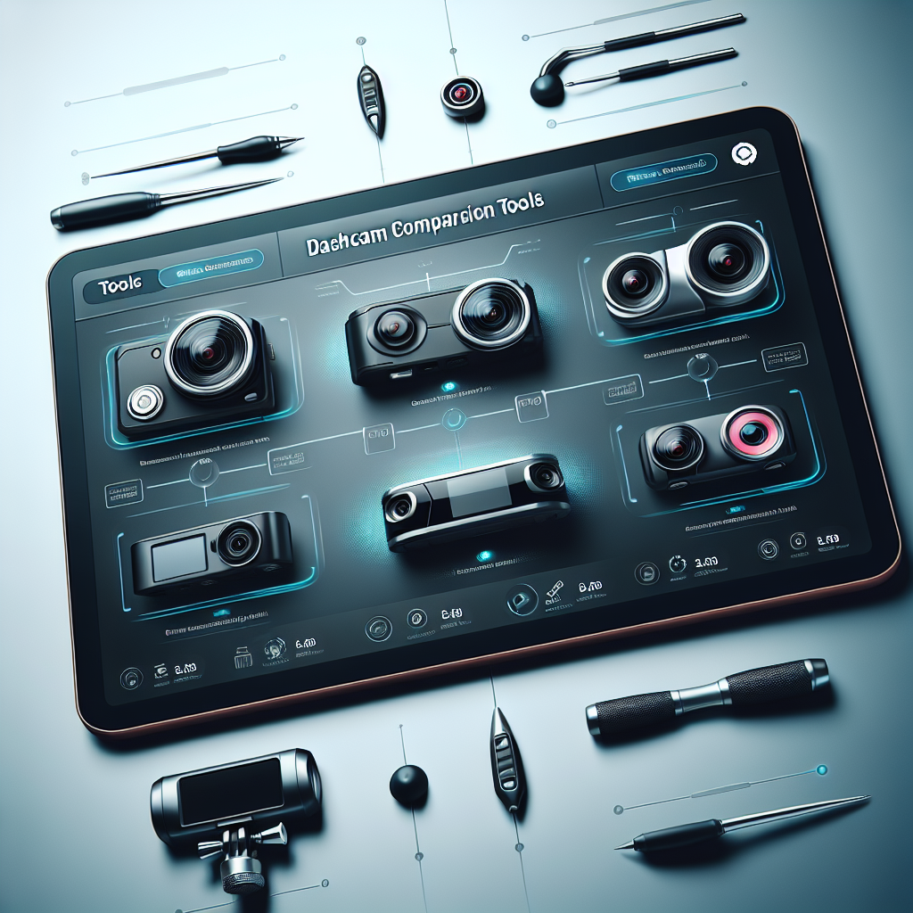 Dashcam Vergleichstools